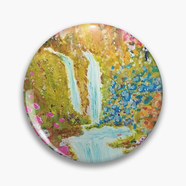 Artikelvorschau, Magical Waterfall in a Fairy Forest entworfen und verkauft von ZiehrArt.