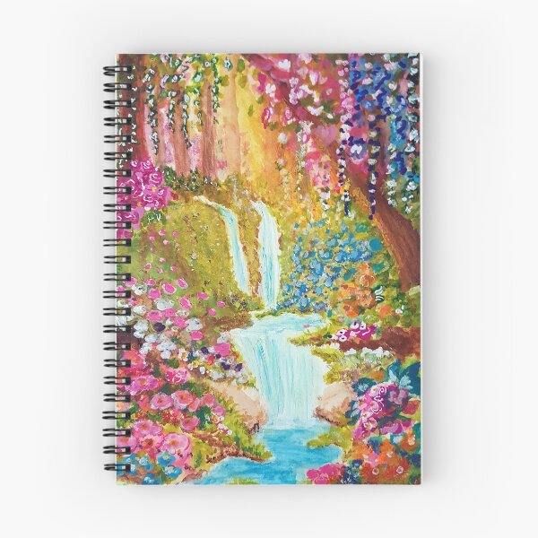 Item preview, Magical Waterfall in a Fairy Forest designed and sold by ZiehrArt.