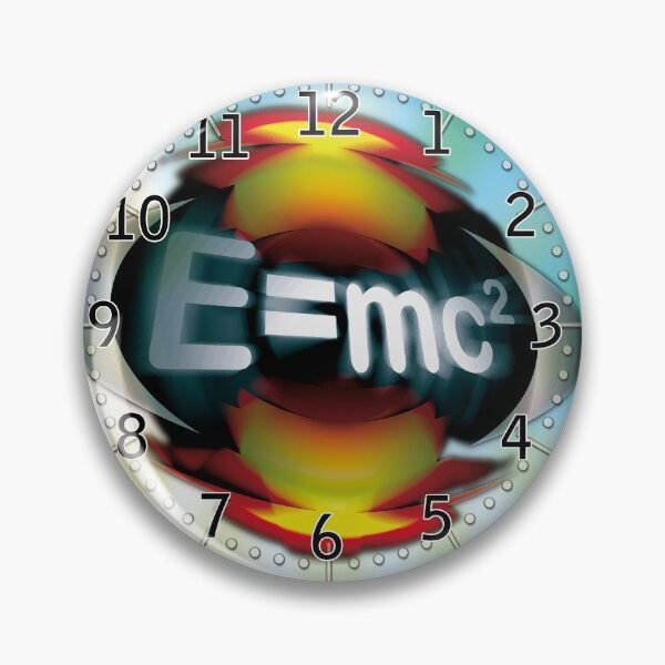 Item preview, The E=mc² logo explores time designed and sold by Alan-David.