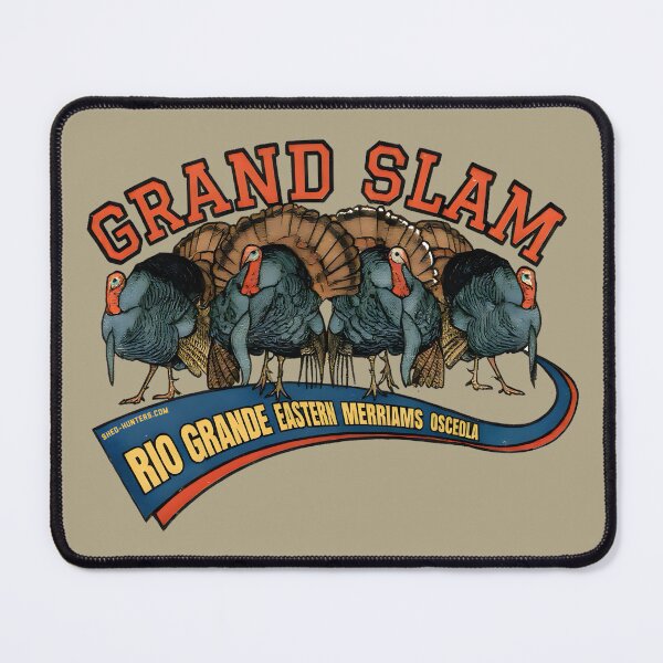 Item preview, Retro Grand Slam Wild Turkey design designed and sold by ShedHunters.