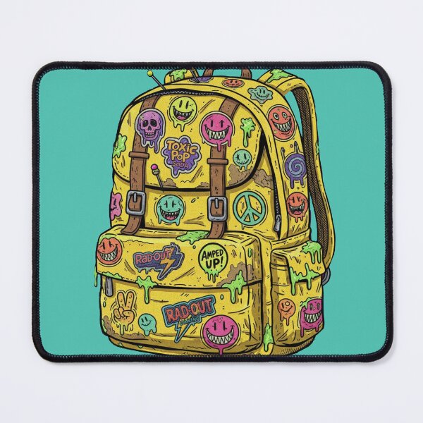 Item preview, Stickered Journey: Personalized Backpack Chronicles designed and sold by unthinkabletees.