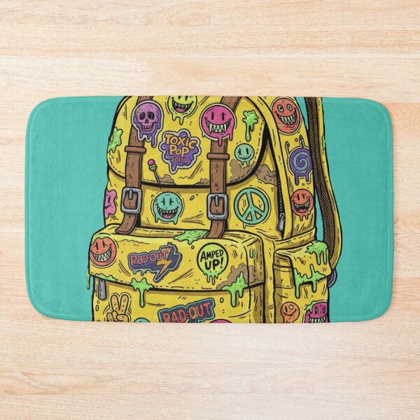 Item preview, Stickered Journey: Personalized Backpack Chronicles designed and sold by unthinkabletees.