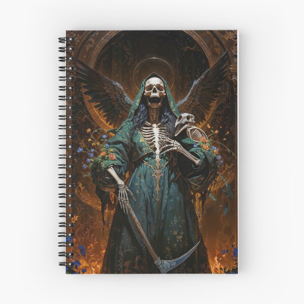 Item preview, La Dama Poderosa Santa Muerte designed and sold by AliceWhiteDF.