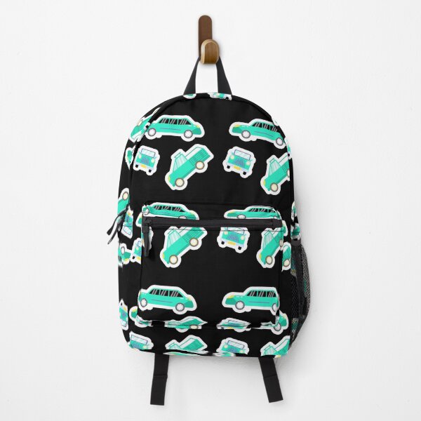 Item preview, Cute Teal Vehicles Illustration | Cartoon Cars & Trucks for Kids designed and sold by steekeets.