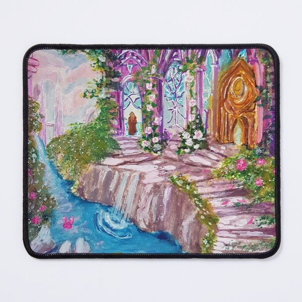 Item preview, Crystal Castle Above the Clouds designed and sold by ZiehrArt.
