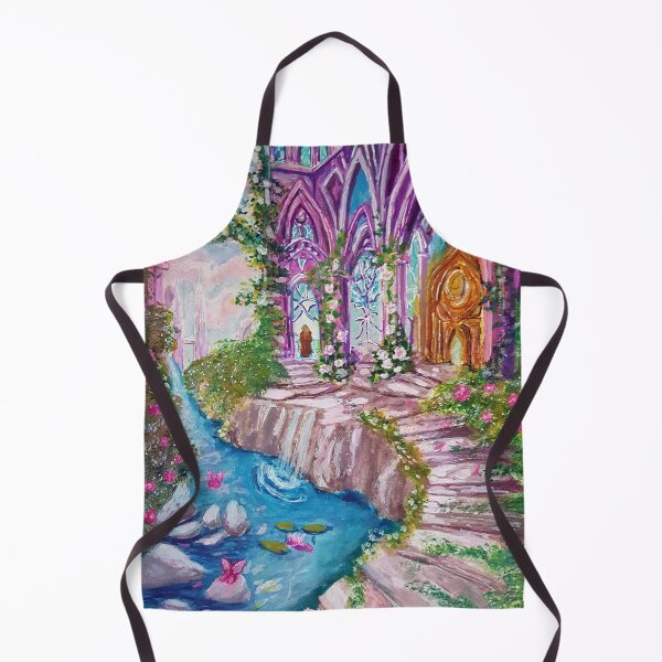 Item preview, Crystal Castle Above the Clouds designed and sold by ZiehrArt.