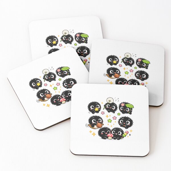Item preview, Cute Soot Spirits stickers designed and sold by AMINEBDR00.