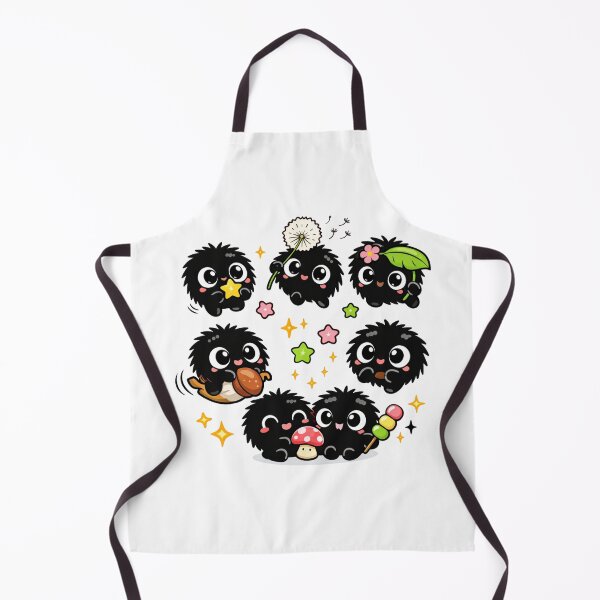 Item preview, Cute Soot Spirits stickers designed and sold by AMINEBDR00.
