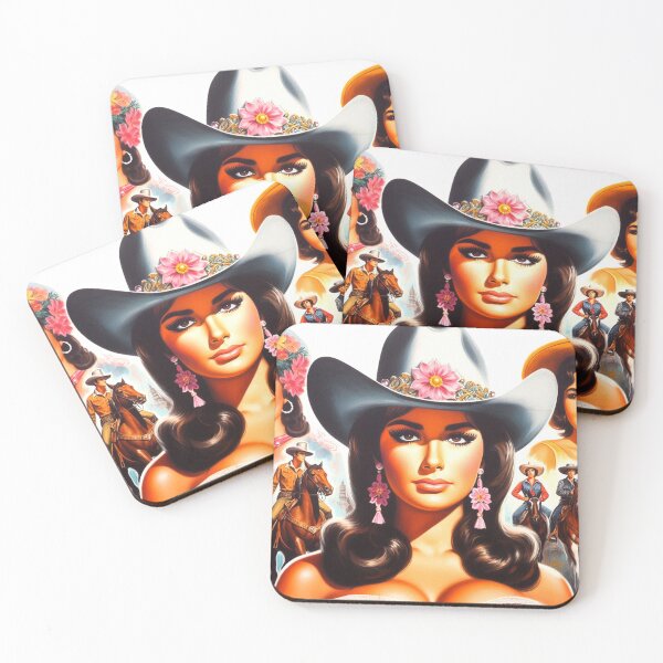 Item preview, Hot Vintage Cowgirls designed and sold by PulpVintage.