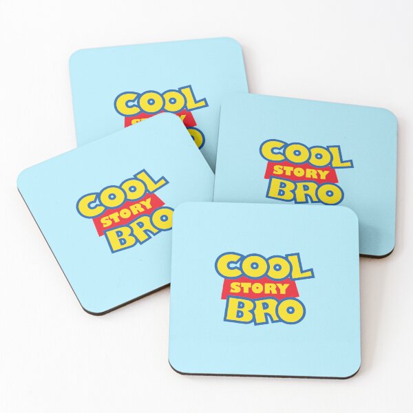 Item preview, Cool Story Bro - Funny Nostalgic 90s Movie Logo Parody designed and sold by minki-graphics.