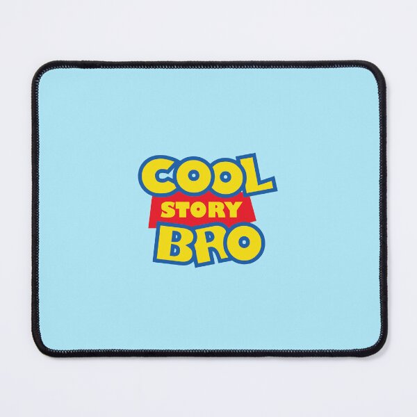 Item preview, Cool Story Bro - Funny Nostalgic 90s Movie Logo Parody designed and sold by minki-graphics.