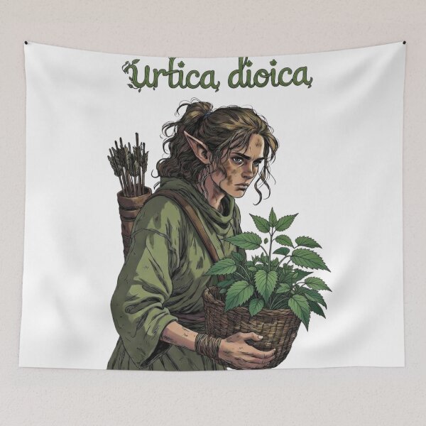 Item preview, Urban foraging - Elf Urtica dioica designed and sold by No socks.
