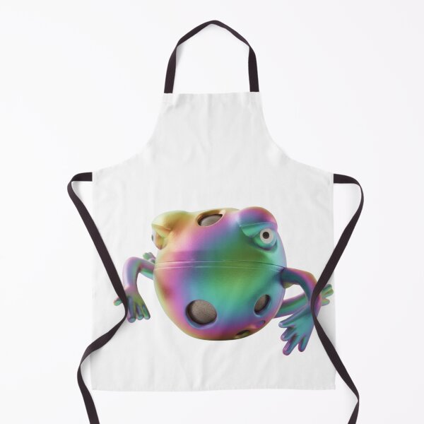 Item preview, 3d Iridescent Rainbow Frog in Shiny Glow #FrogArt designed and sold by Combat Skies.