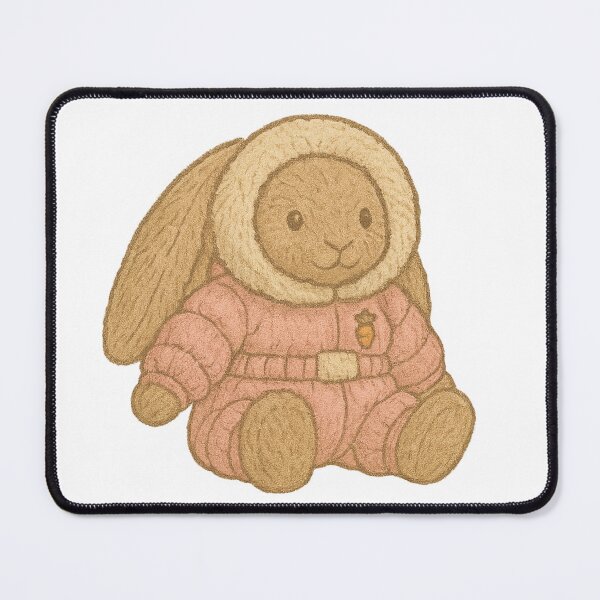 Item preview, Amuseable Bashful Bunny 'Snow Suit' designed and sold by DecalRush.