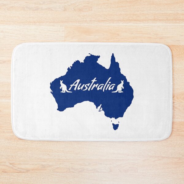 Item preview,  Australia Map Kangaroo Silhouette Aussie Pride  designed and sold by Oniyasha.