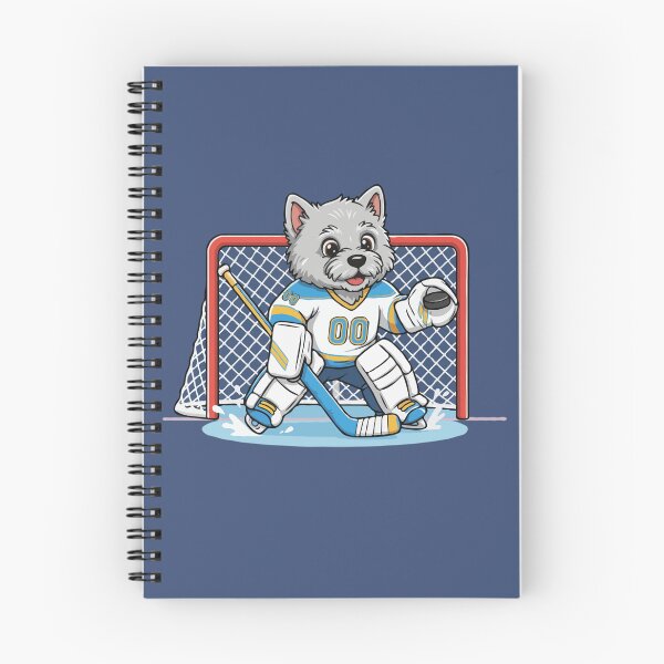 Item preview, Cute Keeshond Ice Hockey Goalie Puppy | Happy Winter Puppy designed and sold by The Real Life Symphony.