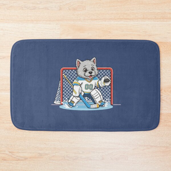 Item preview, Cute Keeshond Ice Hockey Goalie Puppy | Happy Winter Puppy designed and sold by The Real Life Symphony.