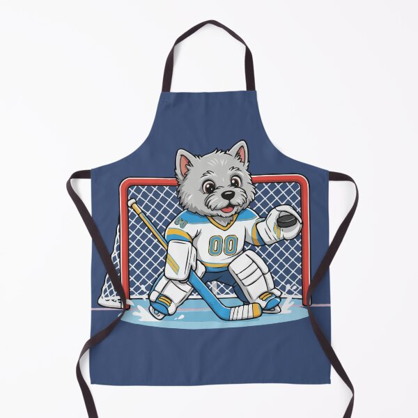 Item preview, Cute Keeshond Ice Hockey Goalie Puppy | Happy Winter Puppy designed and sold by The Real Life Symphony.