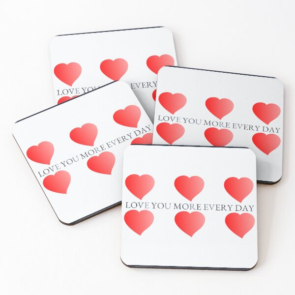 Item preview, Love You More Every Day designed and sold by TheIconSmith.