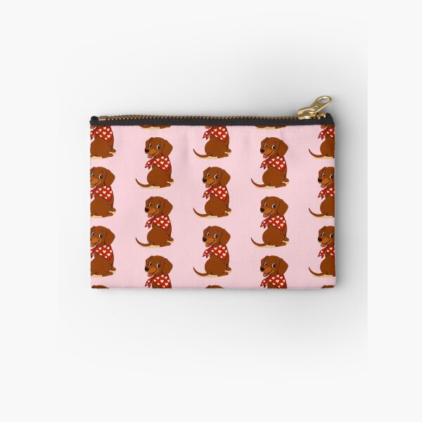 Item preview, Dachshund with Heart Scarf – Modern Valentine’s Day / Dachshund with Heart Scarf – Modern Valentine’s Day designed and sold by Aloloco.
