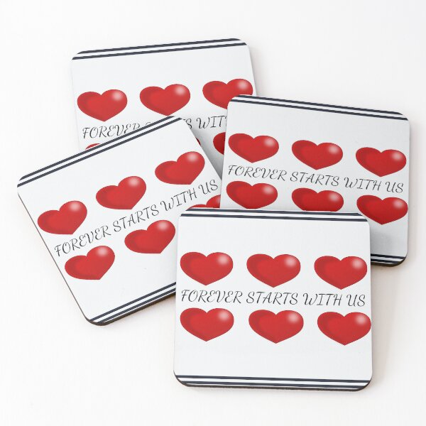 Item preview, Forever Starts With Us designed and sold by TheIconSmith.