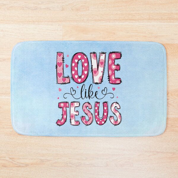 Item preview, Love Like Jesus | Bold Christian Faith Typography Design designed and sold by MysticOzzy.