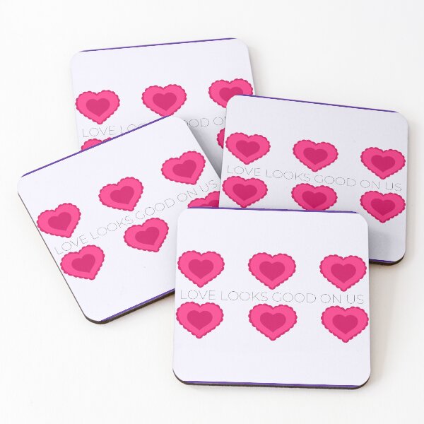 Item preview, Love Looks Good On Us designed and sold by TheIconSmith.