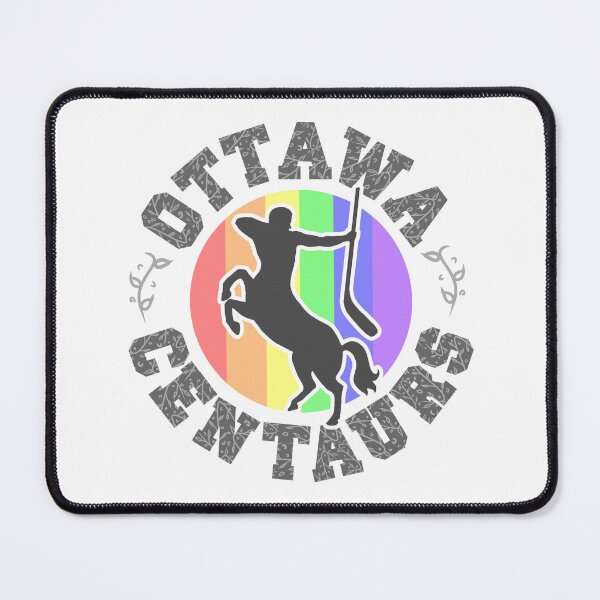 Item preview, Ottawa Centaurs Heated Rivalry Inspired Rainbow Logo designed and sold by outofbuck.