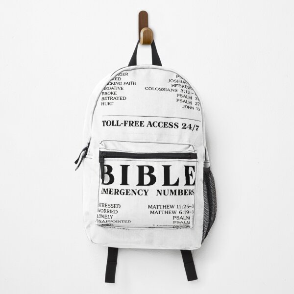 Item preview, Bible emergency numbers designed and sold by blaze_art.