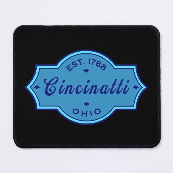 Item preview, Cincinnati Ohio Vintage Script Badge Est. 1788 designed and sold by American Travels.