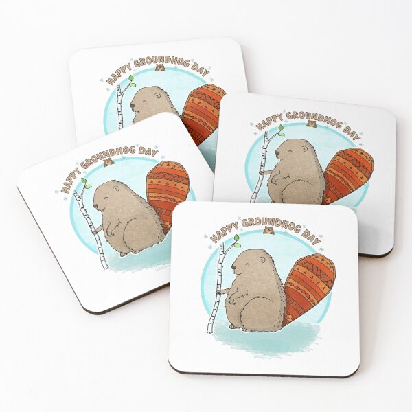 Item preview, Groundhog Day Cute Spring Celebration February 2nd designed and sold by Oniyasha.