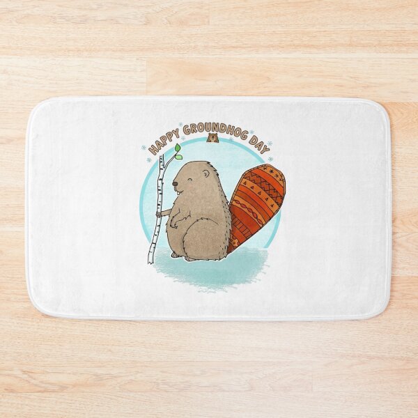 Item preview, Groundhog Day Cute Spring Celebration February 2nd designed and sold by Oniyasha.
