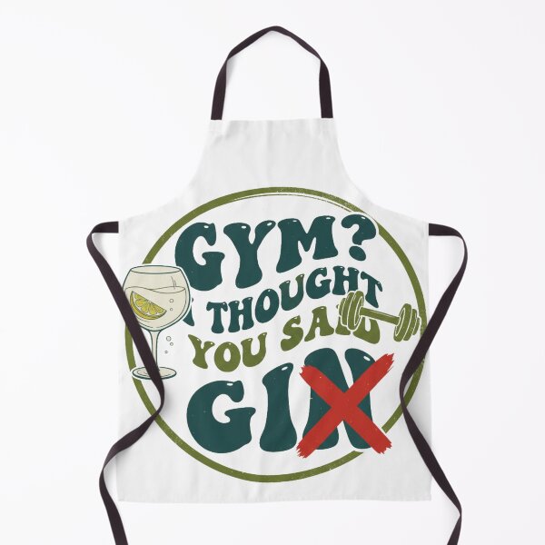 Item preview, Gym? Thought You Said Gin designed and sold by Doodle Dreamer.