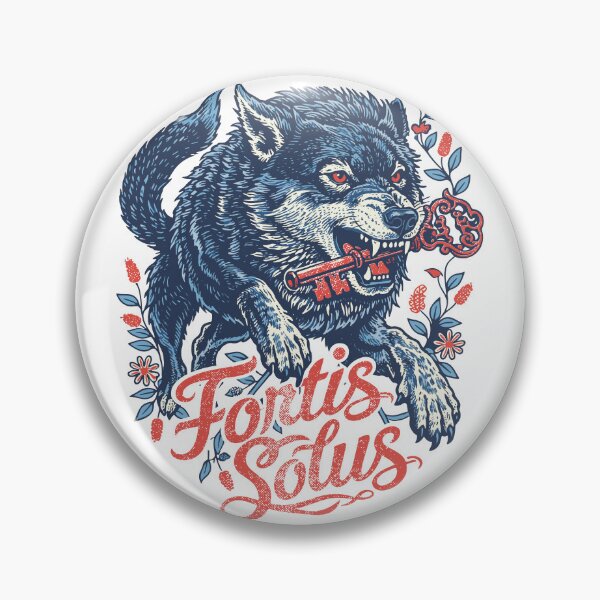 Item preview, Fortis Solus Lone Wolf designed and sold by CamaleonDesigns.