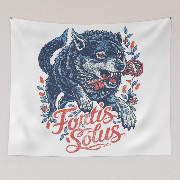 Item preview, Fortis Solus Lone Wolf designed and sold by CamaleonDesigns.
