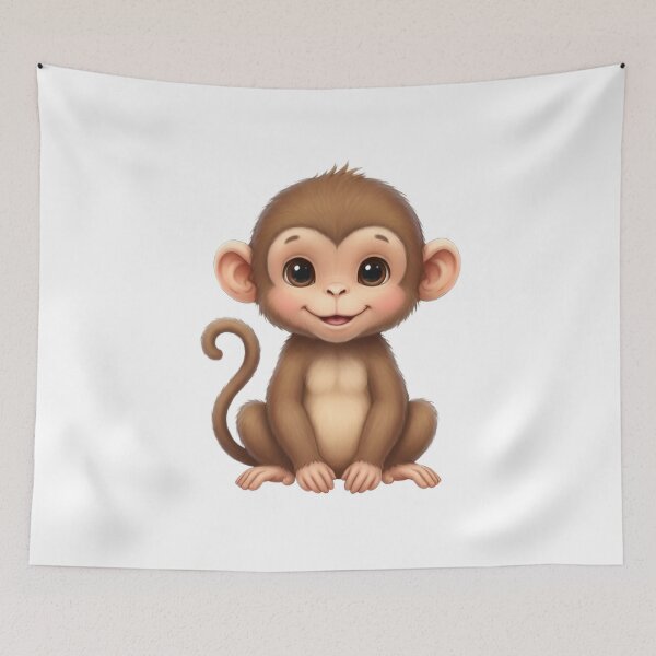 Item preview, Cute monkey designed and sold by cr8or.