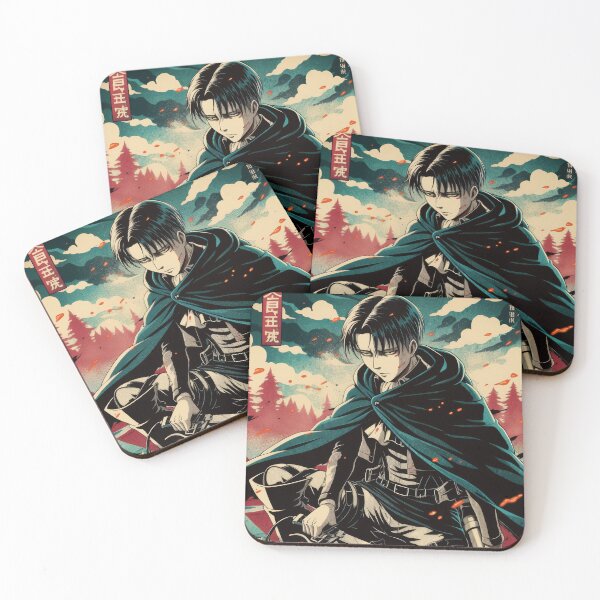 Artikelvorschau, Levi Ackerman Chad Energy entworfen und verkauft von AnimeArsenalPrints.