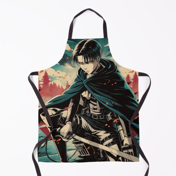 Aperçu de l'œuvre Levi Ackerman Chad Energy créée et vendue par AnimeArsenalPrints.