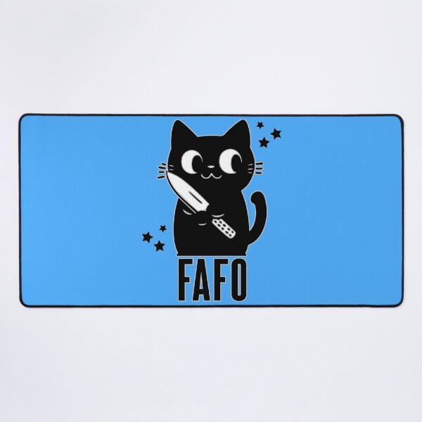 Item preview, Mad Cat Funny Internet Meme designed and sold by SaltedBeachPaperie.