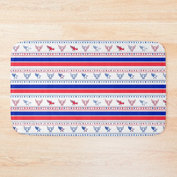 Item preview, Patriot Eagle and Star Stripe Seamless Repeat designed and sold by Sharon Schwalbe.