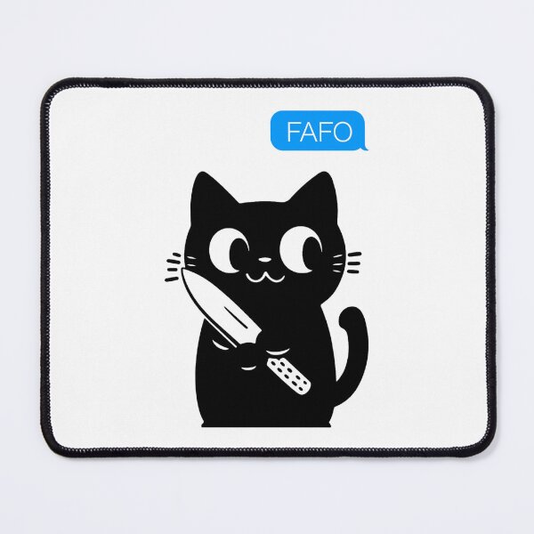 Item preview, FAFO Meme Text Message Bubble designed and sold by SaltedBeachPaperie.