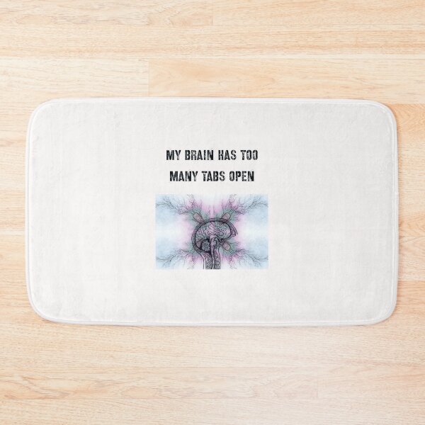Item preview, Funny ADHD Shirt .My Brain Has Too Many Tabs Open .Neurodivergent Humor Tee designed and sold by Dasun  Max.