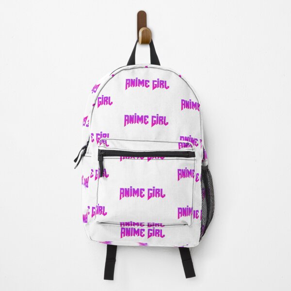 Item preview, Anime Girl, Pink Typography designed and sold by Memes N Lore .