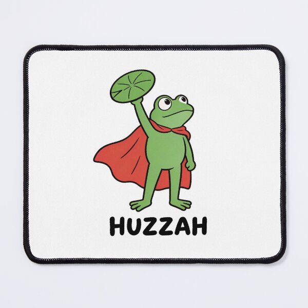 Item preview, Huzzah Frog - Tiny Lily Pad Knight designed and sold by MotivaChic.