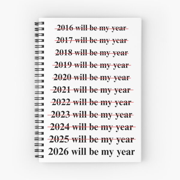 Item preview, 2026 Will Be My Year Funny New Year Meme designed and sold by ChaaiTee.