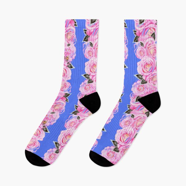 Item preview, Girly Pink Rose Seamless Pattern designed and sold by SaltedBeachPaperie.