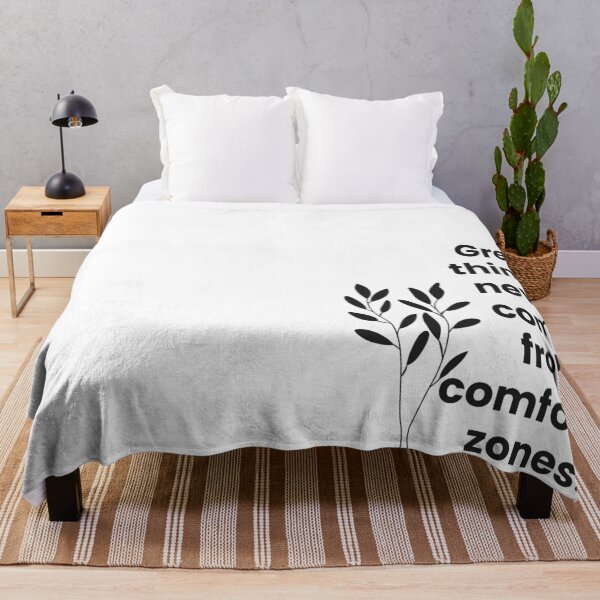 Item preview, Great things never come from comfort zones designed and sold by blaze_art.