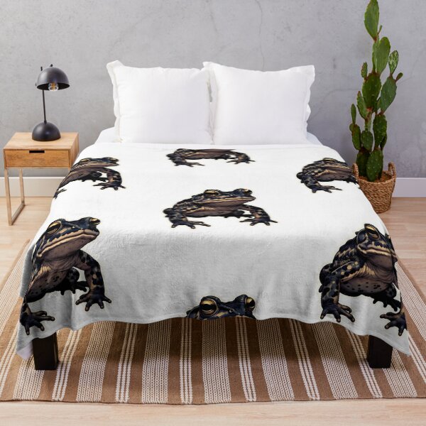 Item preview, Moody Spotted Toad Art - Cool Amphibian Streetwear Design designed and sold by Combat Skies.