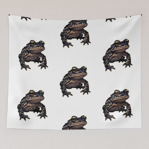 Item preview, Moody Spotted Toad Art - Cool Amphibian Streetwear Design designed and sold by Combat Skies.