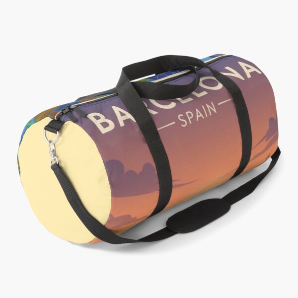 Item preview, Barcelona Vintage Travel Art - Park Guell - Spain designed and sold by Wanderprintt.